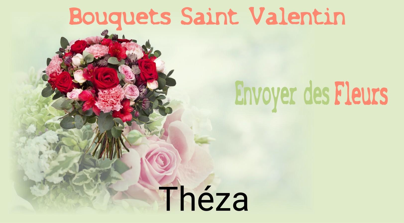 Roses de Saint-Valentin livrées à Théza
